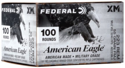 American Eagle XM | 223 Rem | 55gr | FMJ | 100rd Box