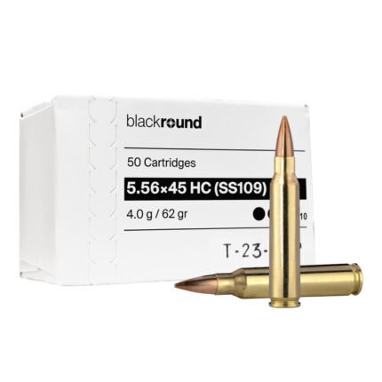 BlackRound | 5.56 Nato | 62gr | Stripper Clips | SS109 Penetrator