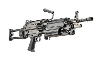 FN M249S Para SAW 5.56mm Belt-Fed Semi-Auto Rifle