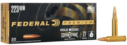 Gold Medal CenterStrike | 223 Rem | 77gr | OTM