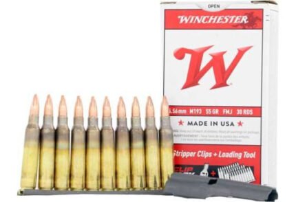 M193 | 5.56 Nato | 55gr | FMJ | Stripper Clips