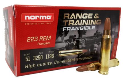 Range & Training | 223 Rem | 51gr | Frangible