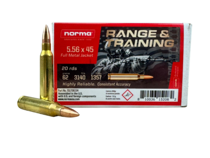 Range & Training | 5.56 Nato | 62gr | FMJ