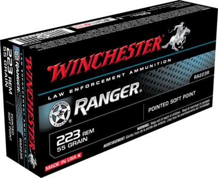 Ranger | 223 Rem | 55gr | Point Soft Point