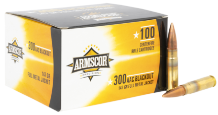 Rifle | 300 Blackout | 147gr | FMJ | 100rd Bulk