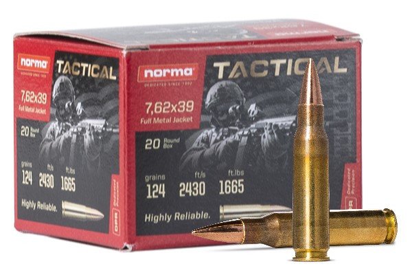 Tactical | 7.62x39mm | 124gr | FMJ